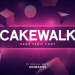 Cakewalk Font - Featured Image