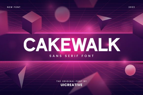 Cakewalk Font - Featured Image