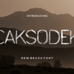 Caksodek Font - Featured Image