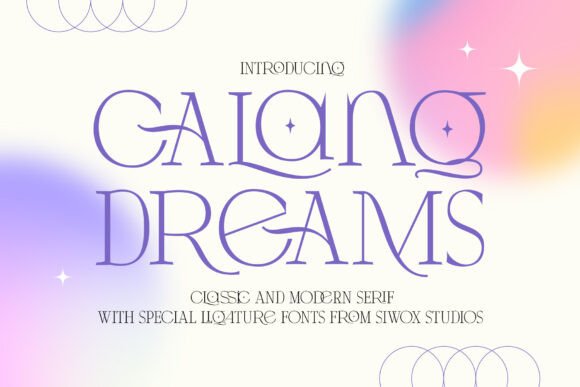 Calang Dreams Font - Featured Image