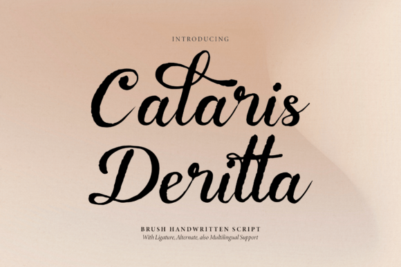 Calaris Deritta Font - Featured Image