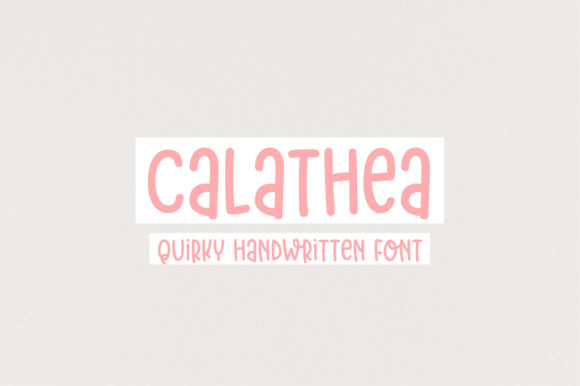Calathea Font - Featured Image