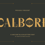 Calbore Font - Featured Image