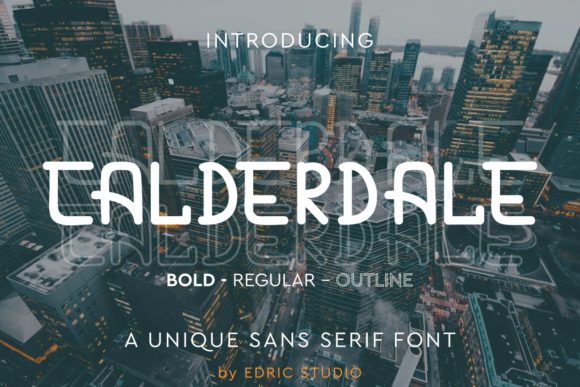 Calderdale Font - Featured Image