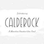 Calderock Font - Featured Image