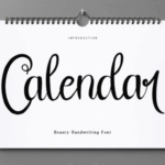 Calendar Font - Featured Image