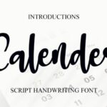 Calender Font - Featured Image