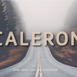 Caleron Font - Featured Image