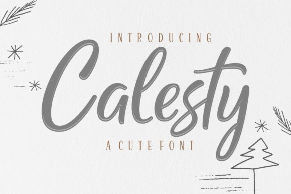 Calesty Font - Featured Image