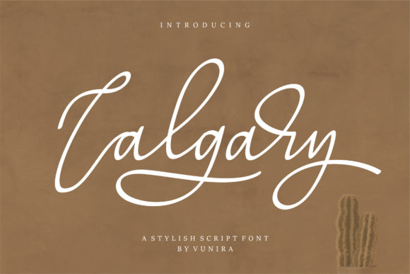 Calgary Font - Featured Image