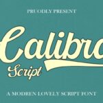 Calibra Script Font - Featured Image