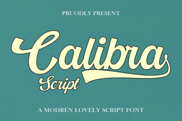 Calibra Script Font - Featured Image