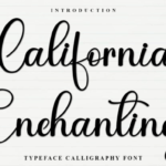 California Enchanting Font - Featured Image