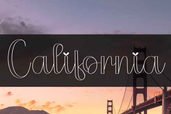 California Font - Featured Image