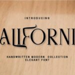 California Font - Featured Image