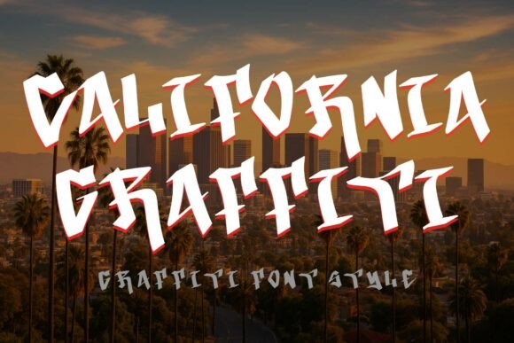 California Graffiti Font - Featured Image