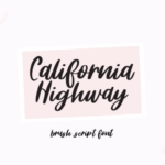 California Highway Font - Featured Image