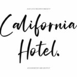 California Hotel Font - Featured Image