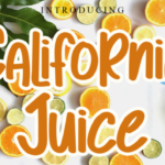 California Juice Font - Featured Image
