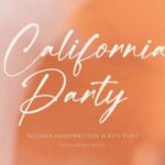 California Party Font - Featured Image