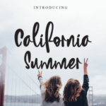 California Summer Font - Featured Image