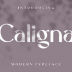 Caligna Font - Featured Image
