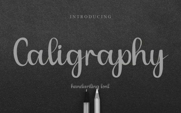 Caligraphy Font - Featured Image