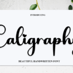 Caligraphy Font - Featured Image
