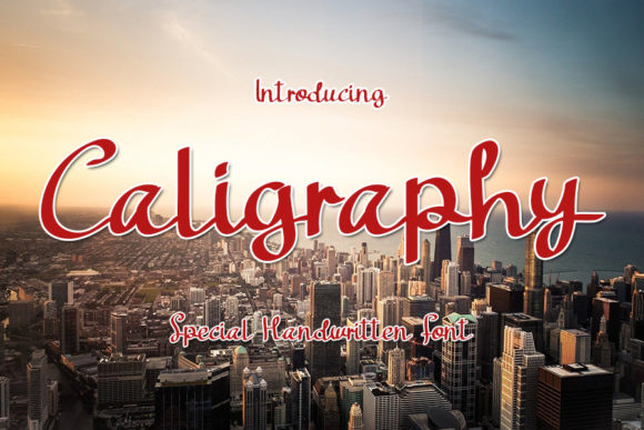 Caligraphy Font - Featured Image