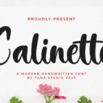 Calinette Font - Featured Image