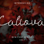 Caliova Font - Featured Image