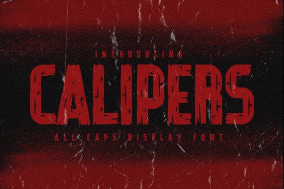 Calipers Font - Featured Image