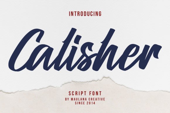 Calisher Font - Featured Image