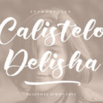 Calistelo Delisha Font - Featured Image