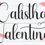Calistha Valentine Font - Featured Image