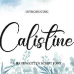 Calistine Font - Featured Image
