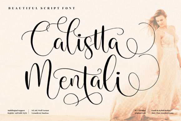 Calistta Mentali Font - Featured Image