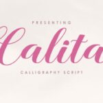 Calita Font - Featured Image