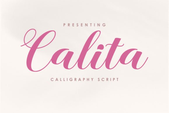 Calita Font - Featured Image