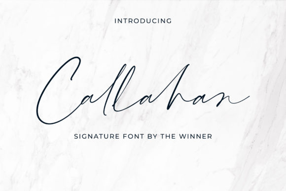 Callahan Font - Featured Image