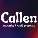 Callen Font - Featured Image