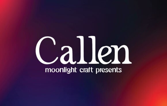 Callen Font - Featured Image