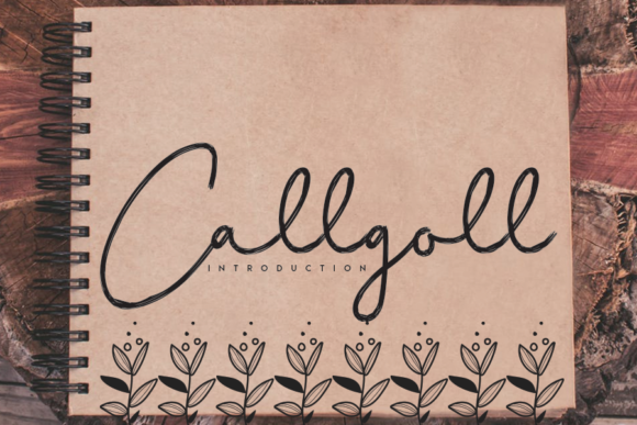 Callgoll Font - Featured Image