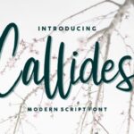 Callides Script Font - Featured Image