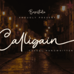Calligain Font - Featured Image