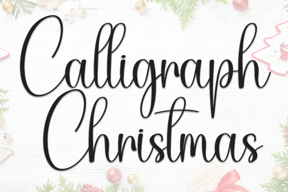 Calligraph Christmas Font - Featured Image