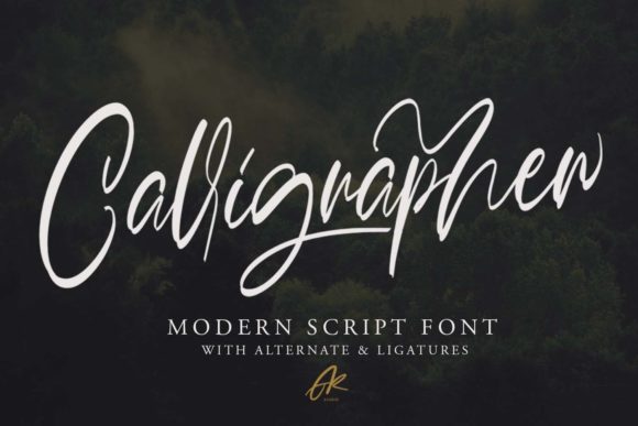 Calligrapher Font - Featured Image