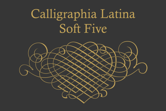 Calligraphia Latina Soft Five Font - Featured Image