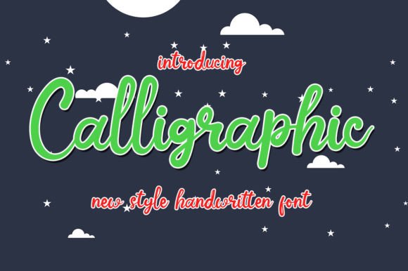 Calligraphic Font - Featured Image
