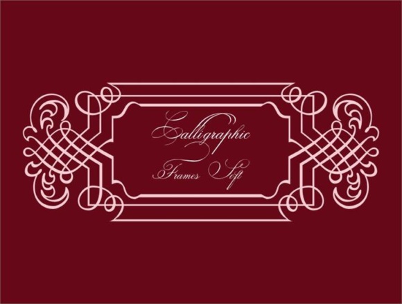 Calligraphic Frames Soft Font - Featured Image